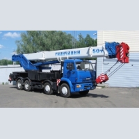 Rental truck Crane 50 tons