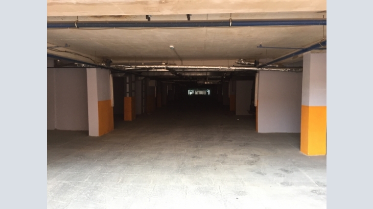 Подземный паркинг, 19 м²