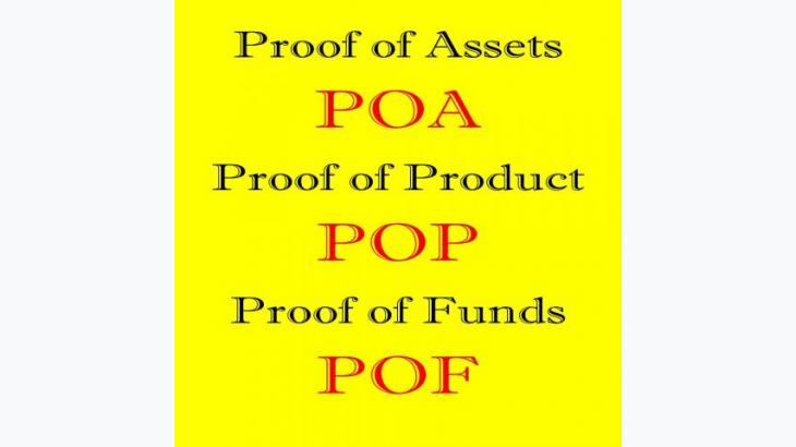 Подтверждение "POF, POA, POP" для обеспечения контрактов из ряда иностранных банков