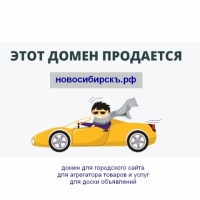  Rent or sale domain Novosibirsk.Russia